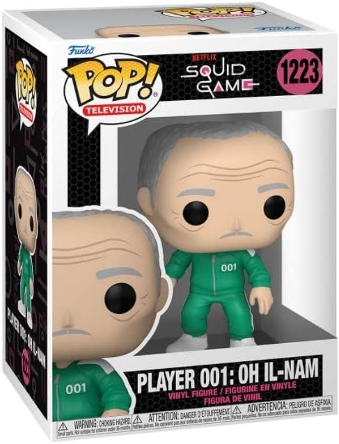 Funko Pop! Television: Squid Game - Player 001: Oh Il-Nam #1223