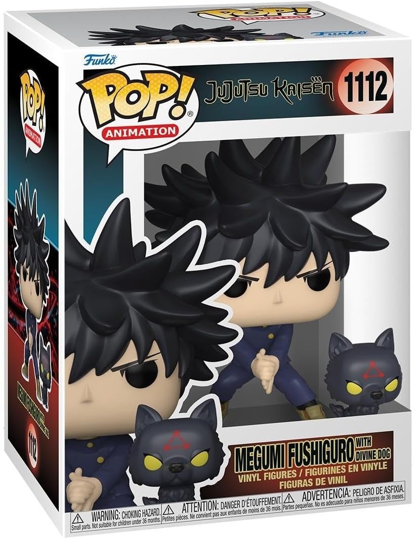 Funko Pop! Animation: Jujutsu Kaisen - Megumi Fushiguro with Divine Dog #1112