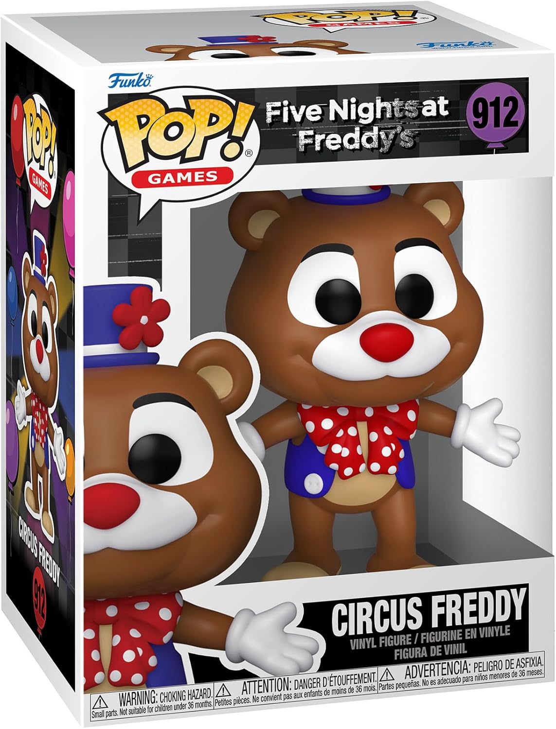 Funko Pop! Games: Five Nights at Freddy's - Circus Freddy #912