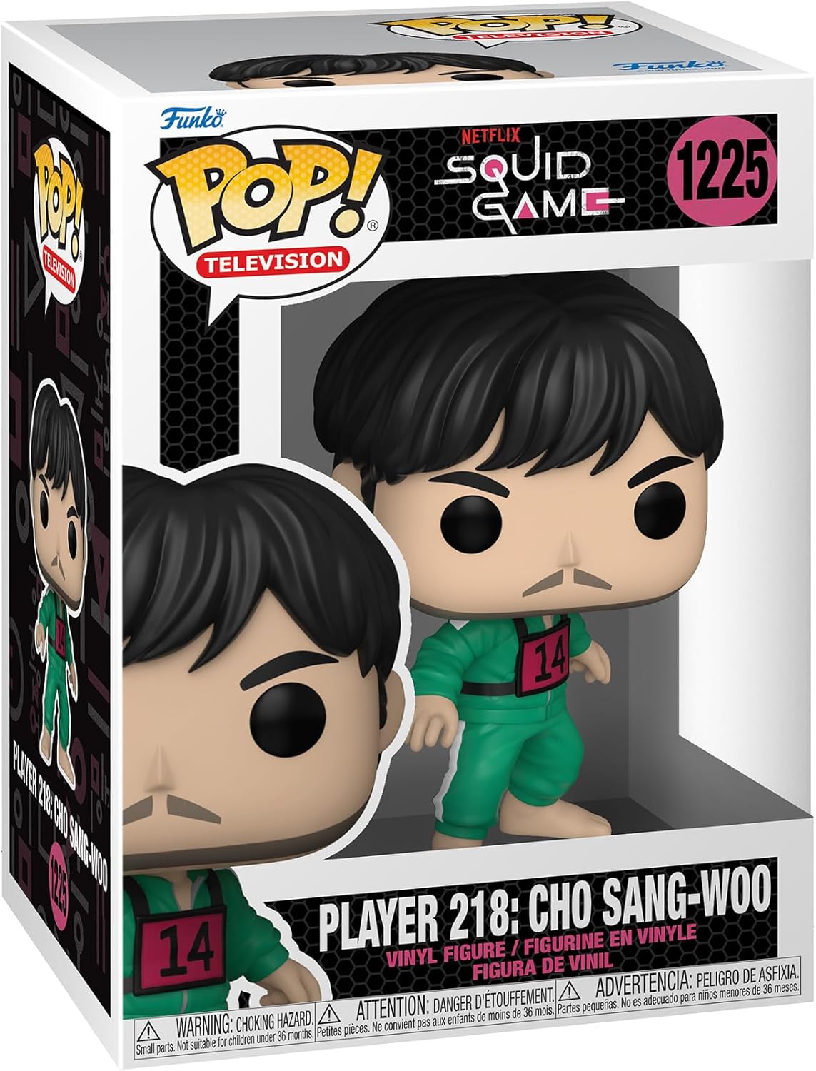 Funko Pop! Television: Squid Game - Player 218: Cho Sang-Woo #1225