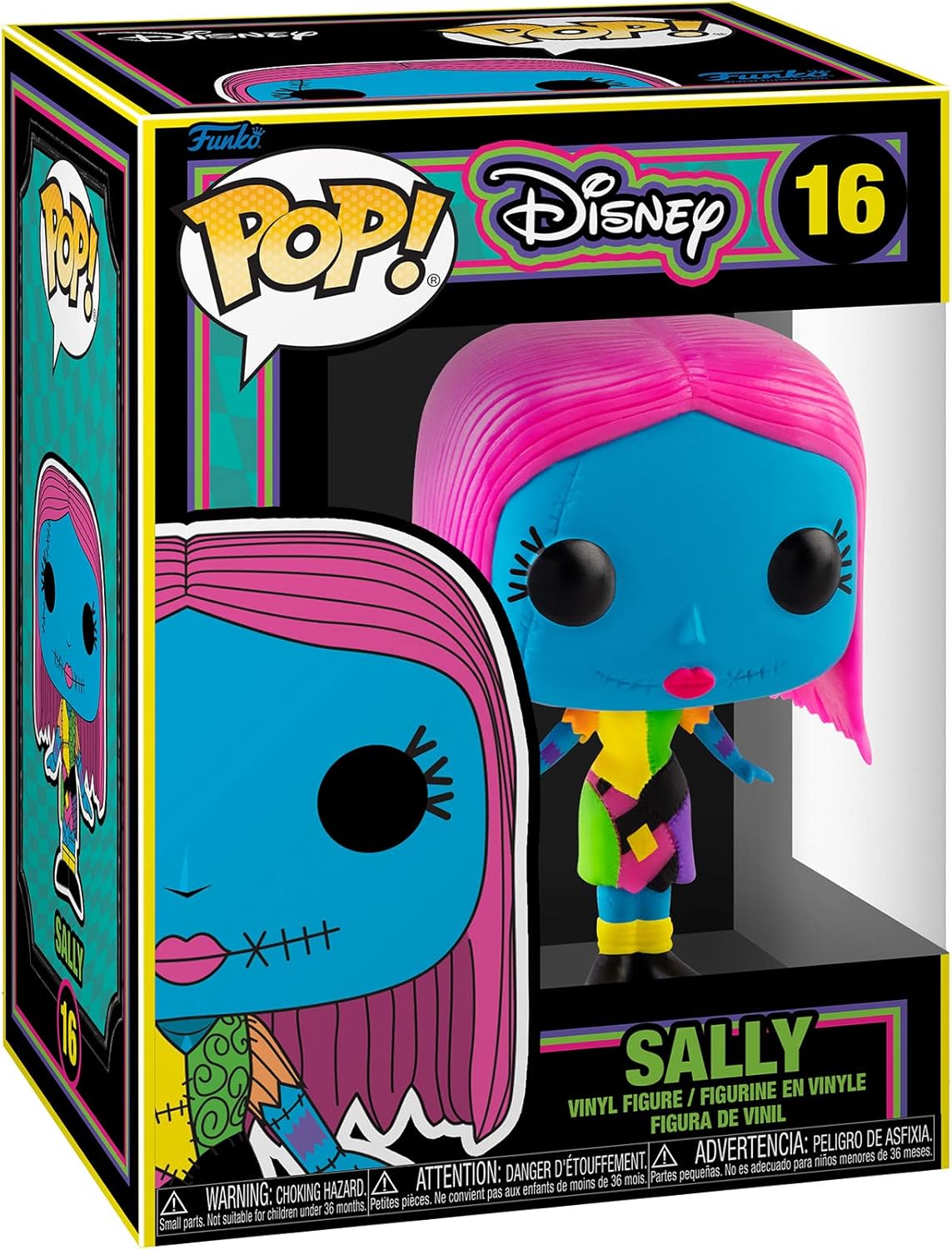 Funko Pop! Disney: The Nightmare Before Christmas - Sally (Blacklight) #16