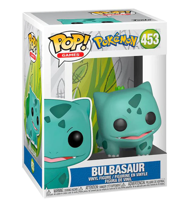 Funko Pop! Games Pokemon Bulbasaur Vinyl Figure 453