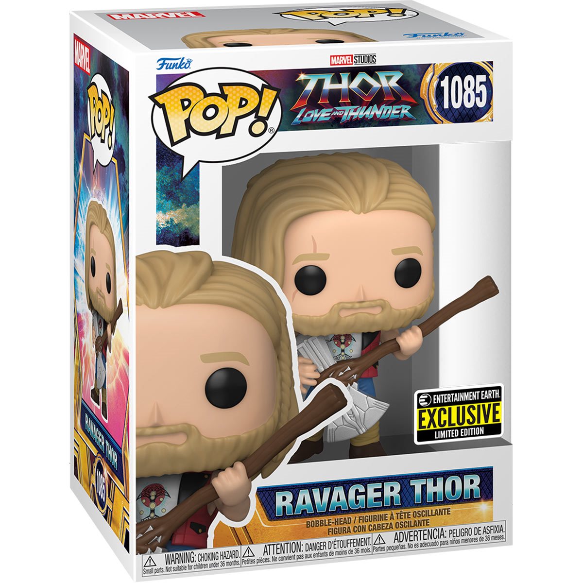 Funko Pop! Marvel: Thor: Love and Thunder - Ravager Thor (Entertainment Earth Exclusive) #1085