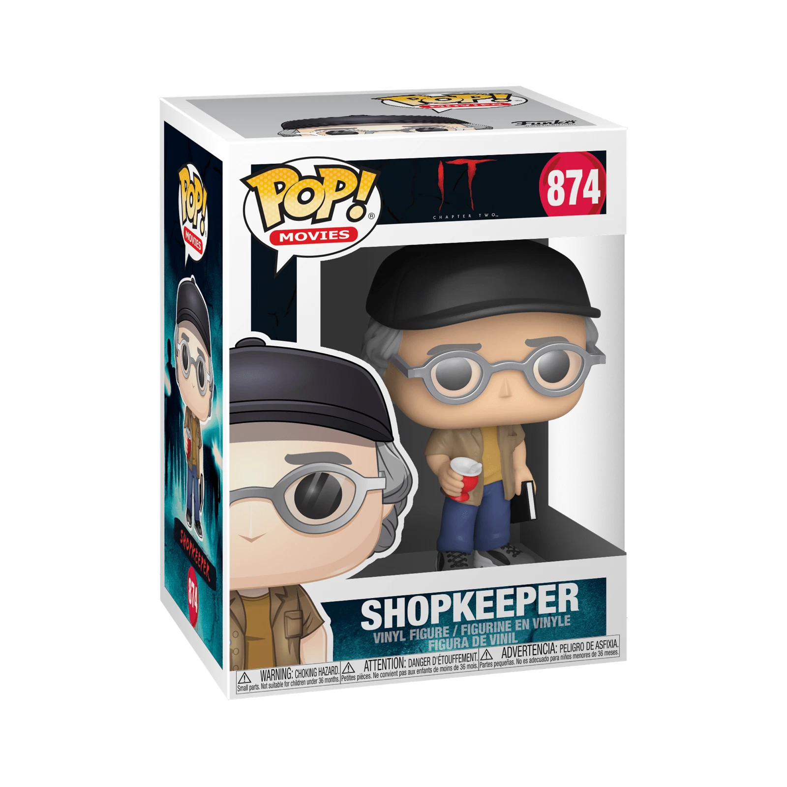 Funko Pop! Movies: IT Chapter Two - Shopkeeper (Stephen King) #874