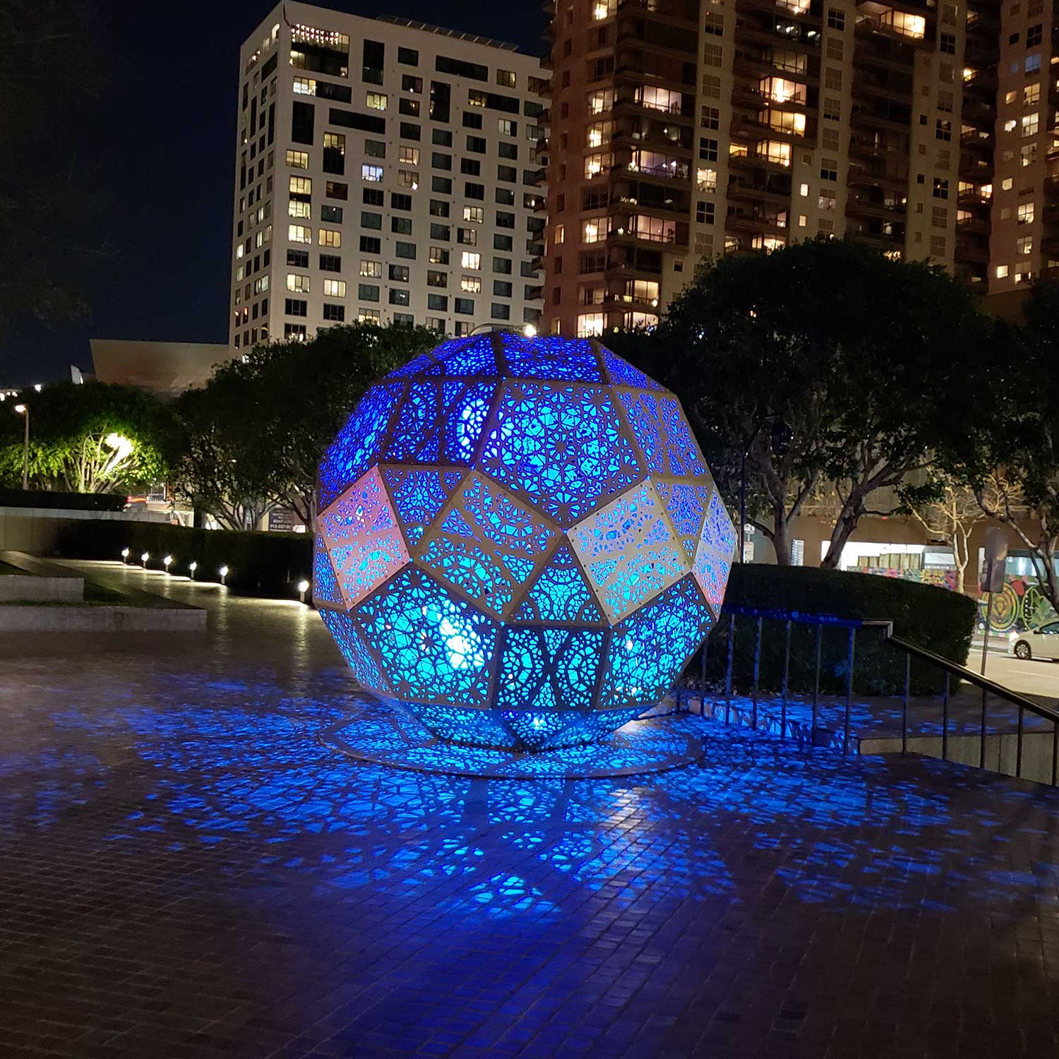 Downtown Los Angeles Night Lights Shirt