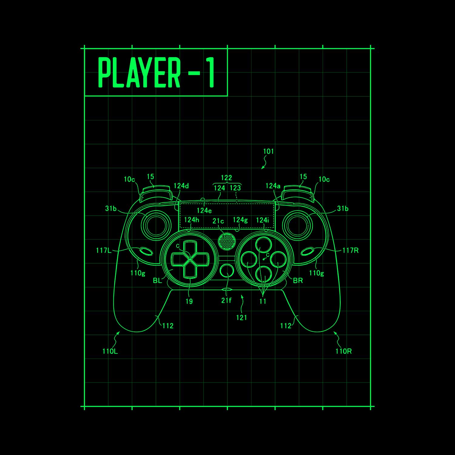 Player 1 Controller Shirt