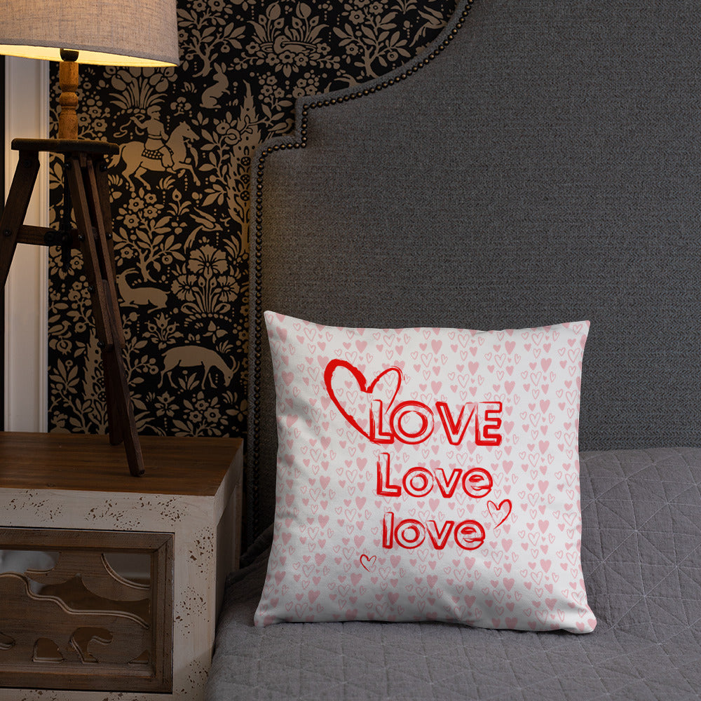 Love Love Love Pillow