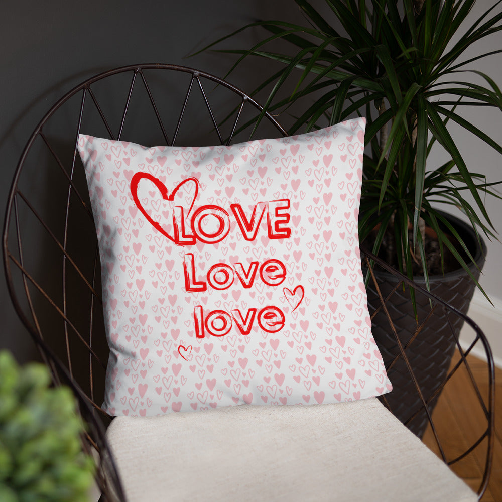 Love Love Love Pillow