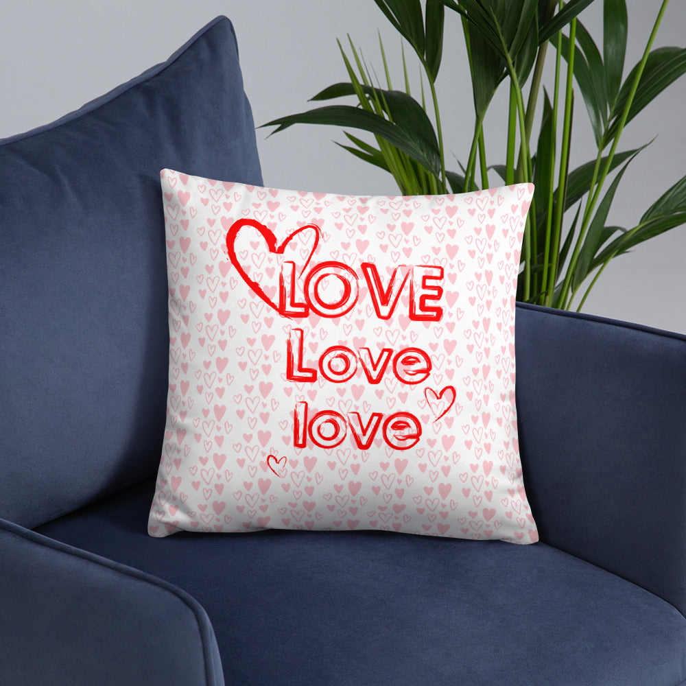 Love Love Love Pillow