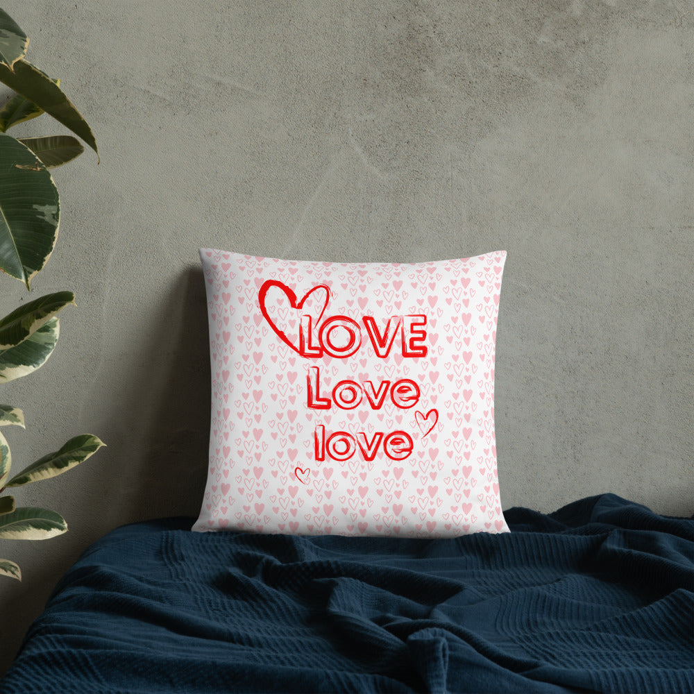 Love Love Love Pillow