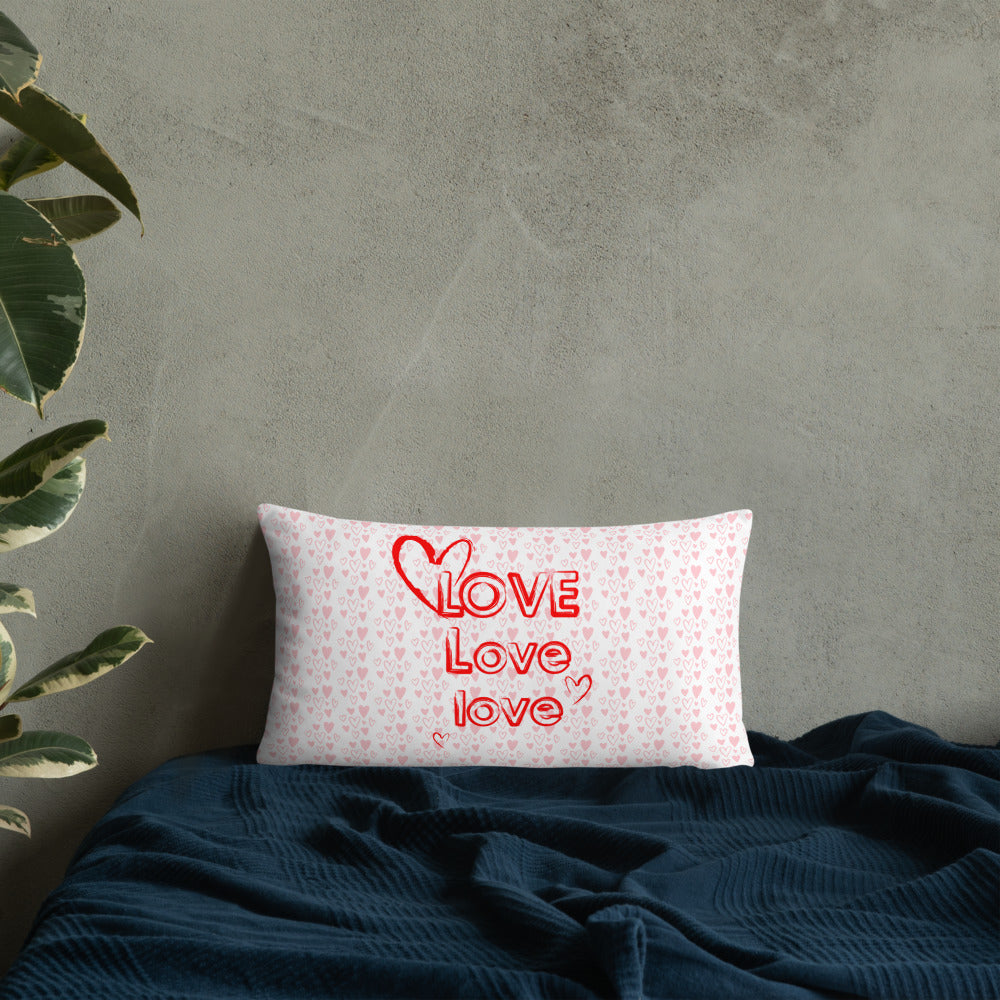 Love Love Love Pillow
