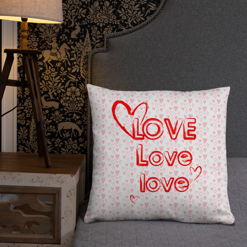 Love Love Love Pillow