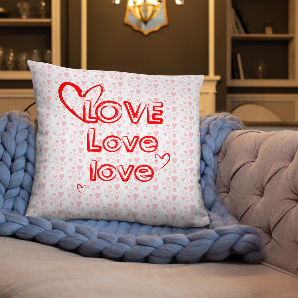 Love Love Love Pillow