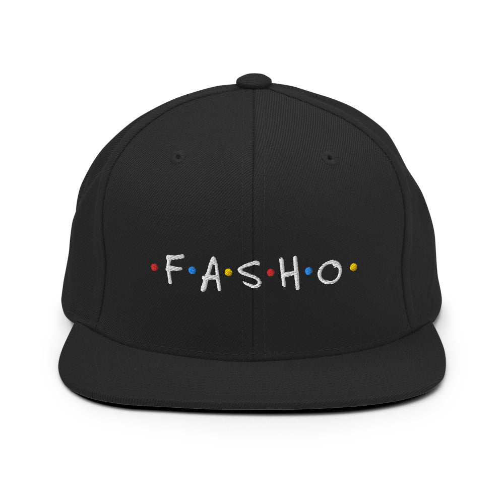 FASHO Friends Theme Snapback Hat