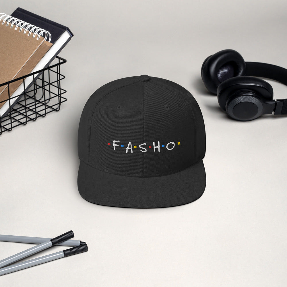 FASHO Friends Theme Snapback Hat