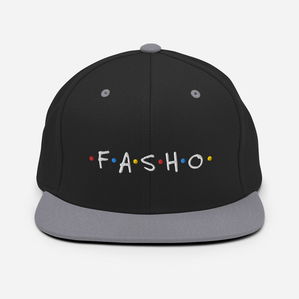 FASHO Friends Theme Snapback Hat