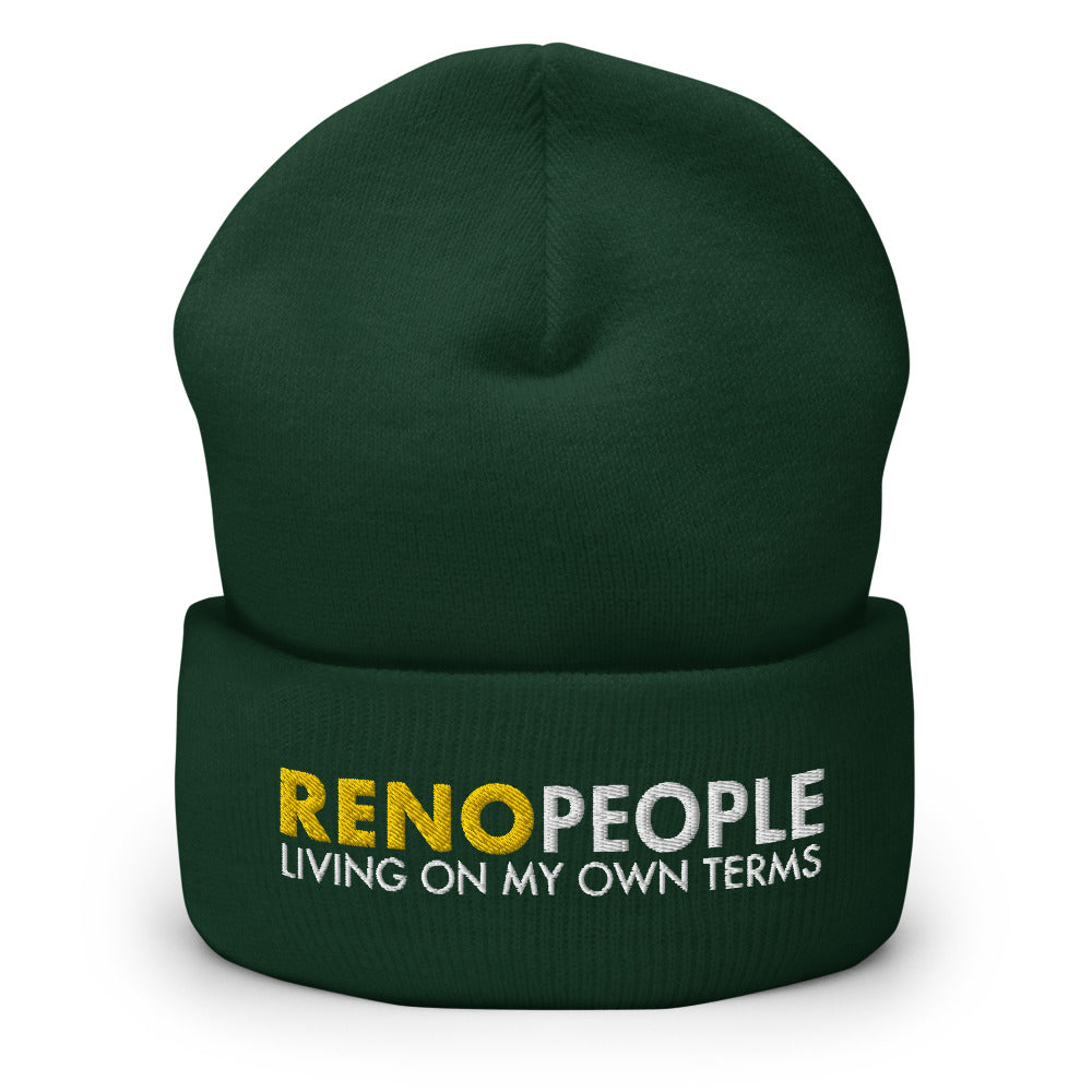 Reno Rebels: Own Terms Statement Beanie