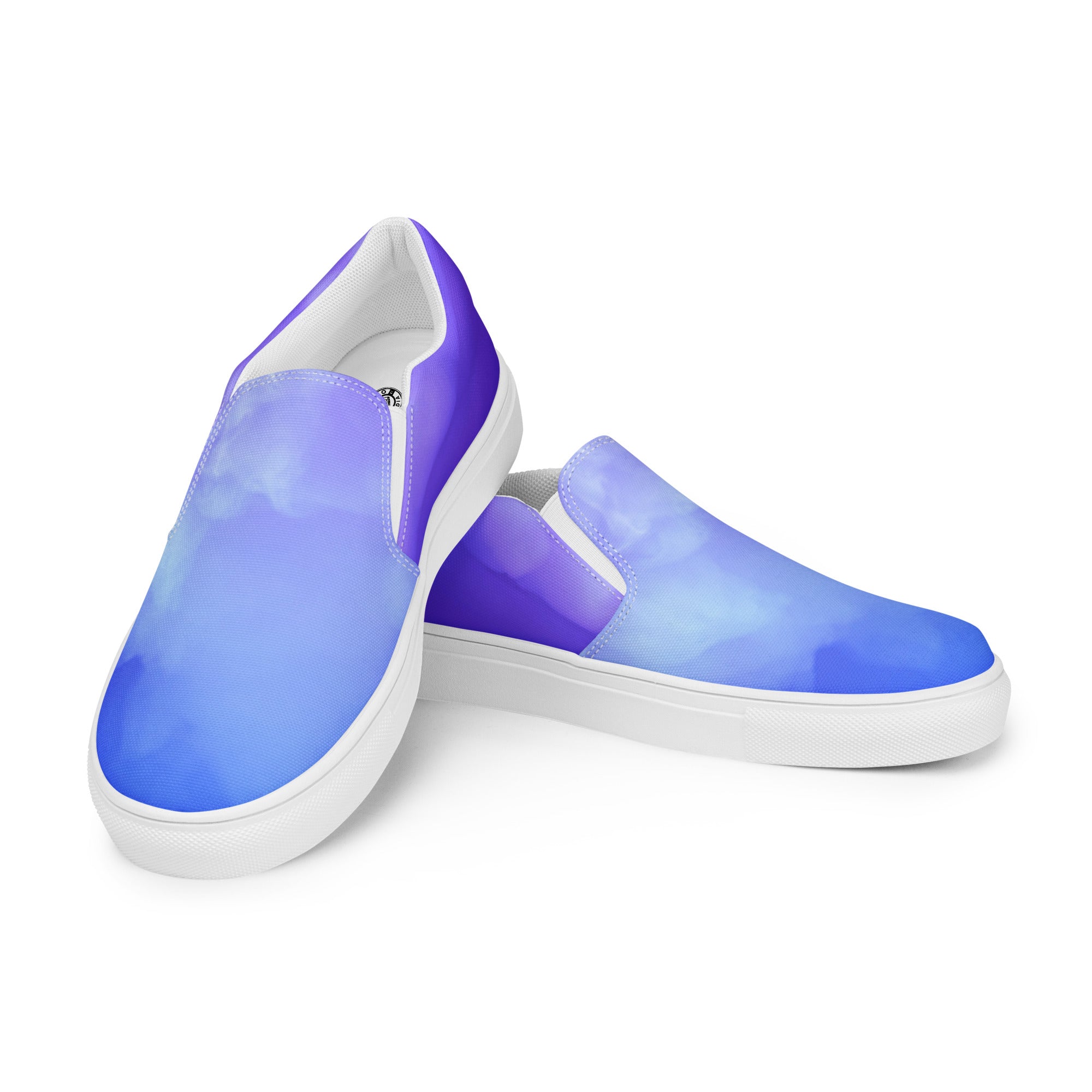 Purple Haze Men’s slip-on canvas shoes