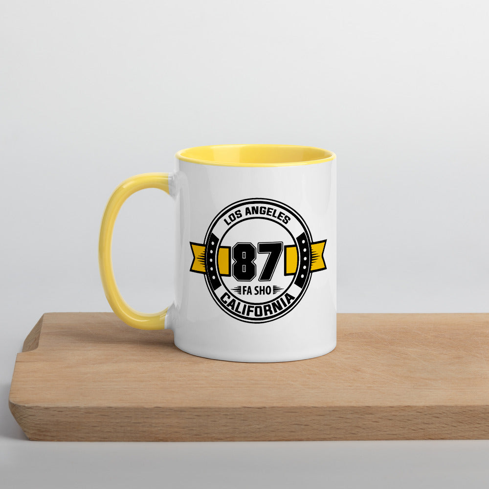 Los Angeles 87 Fa Sho Mug with Color Inside