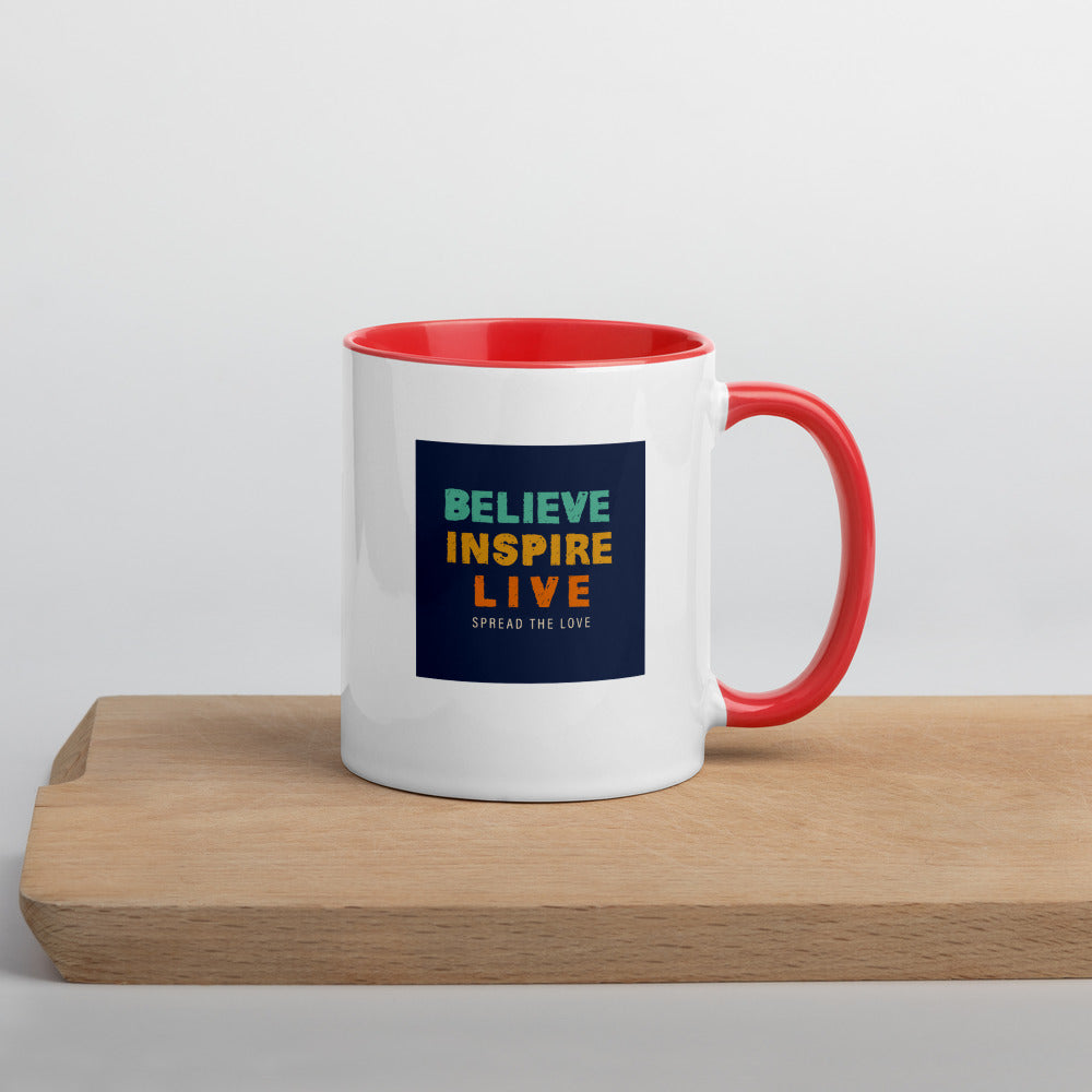 Believe Inspire Live Mug