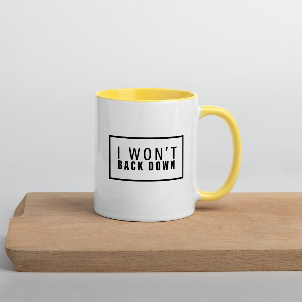 Won't Back Down Mug
