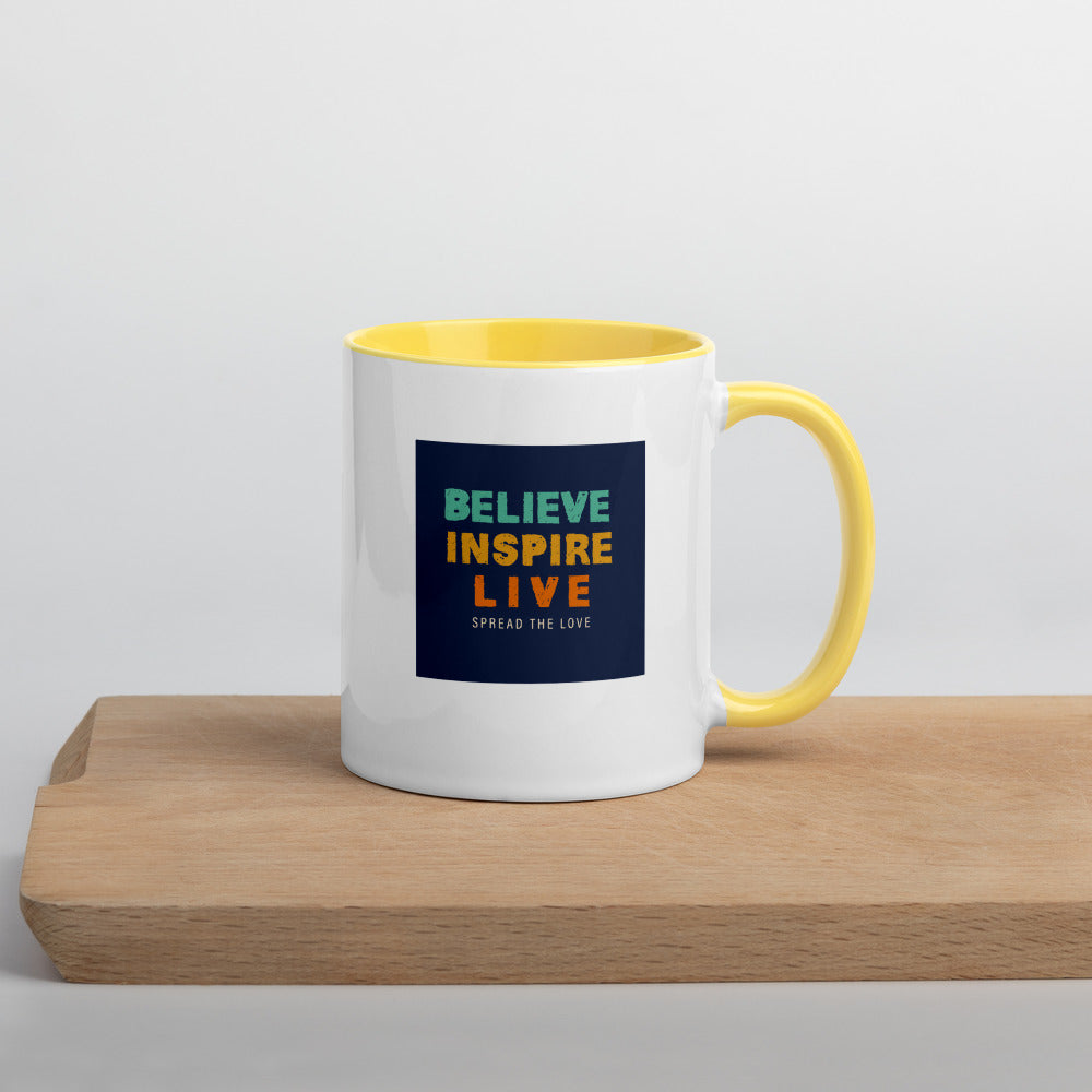 Believe Inspire Live Mug