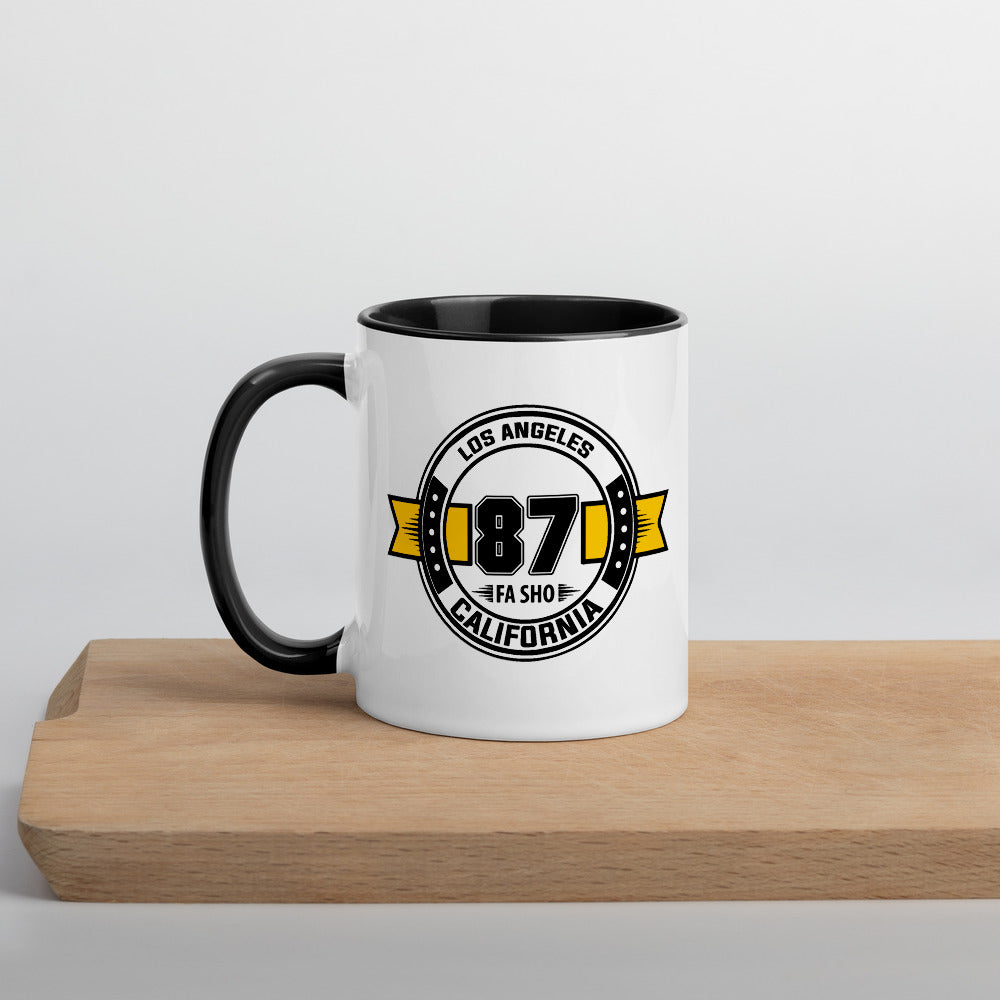 Los Angeles 87 Fa Sho Mug with Color Inside