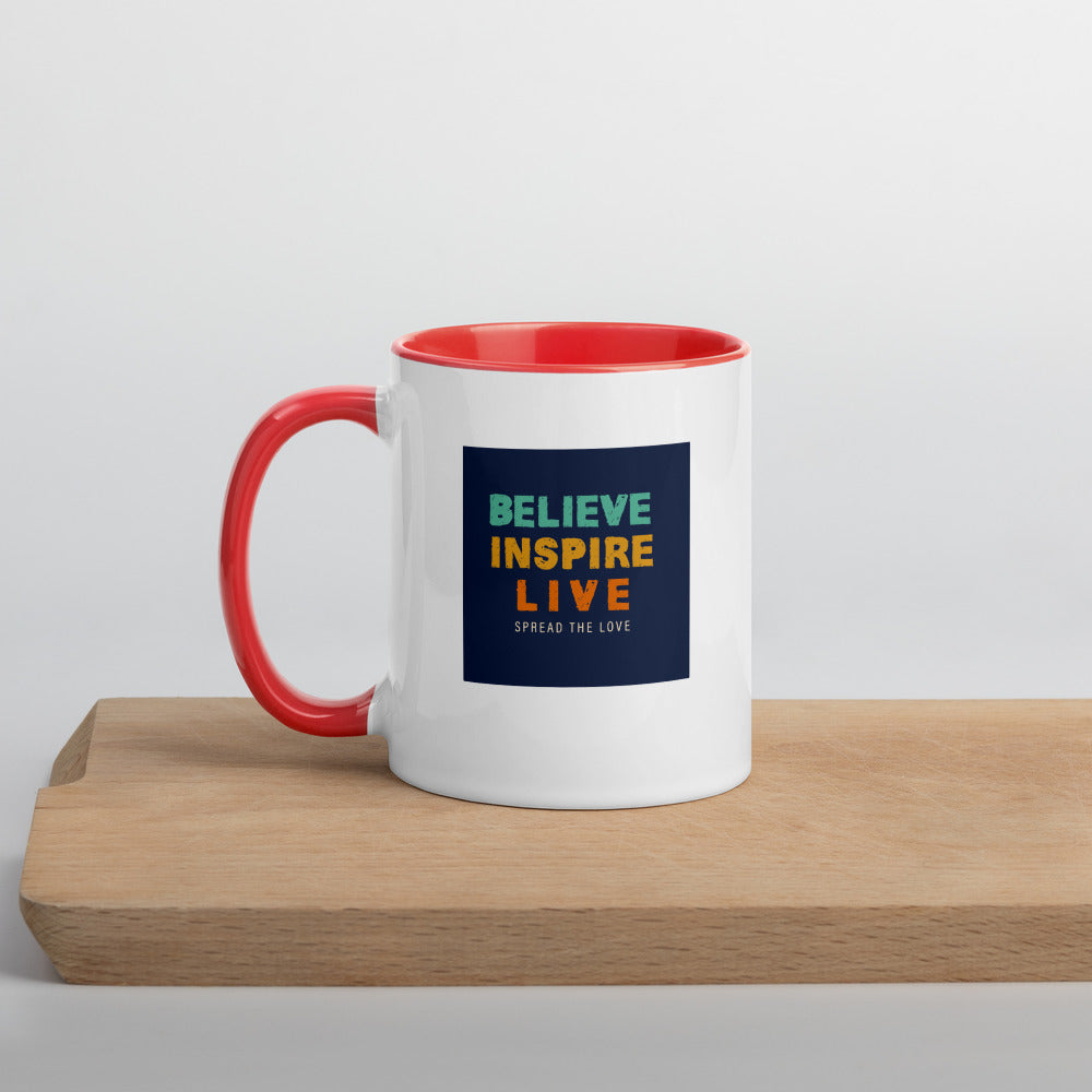 Believe Inspire Live Mug