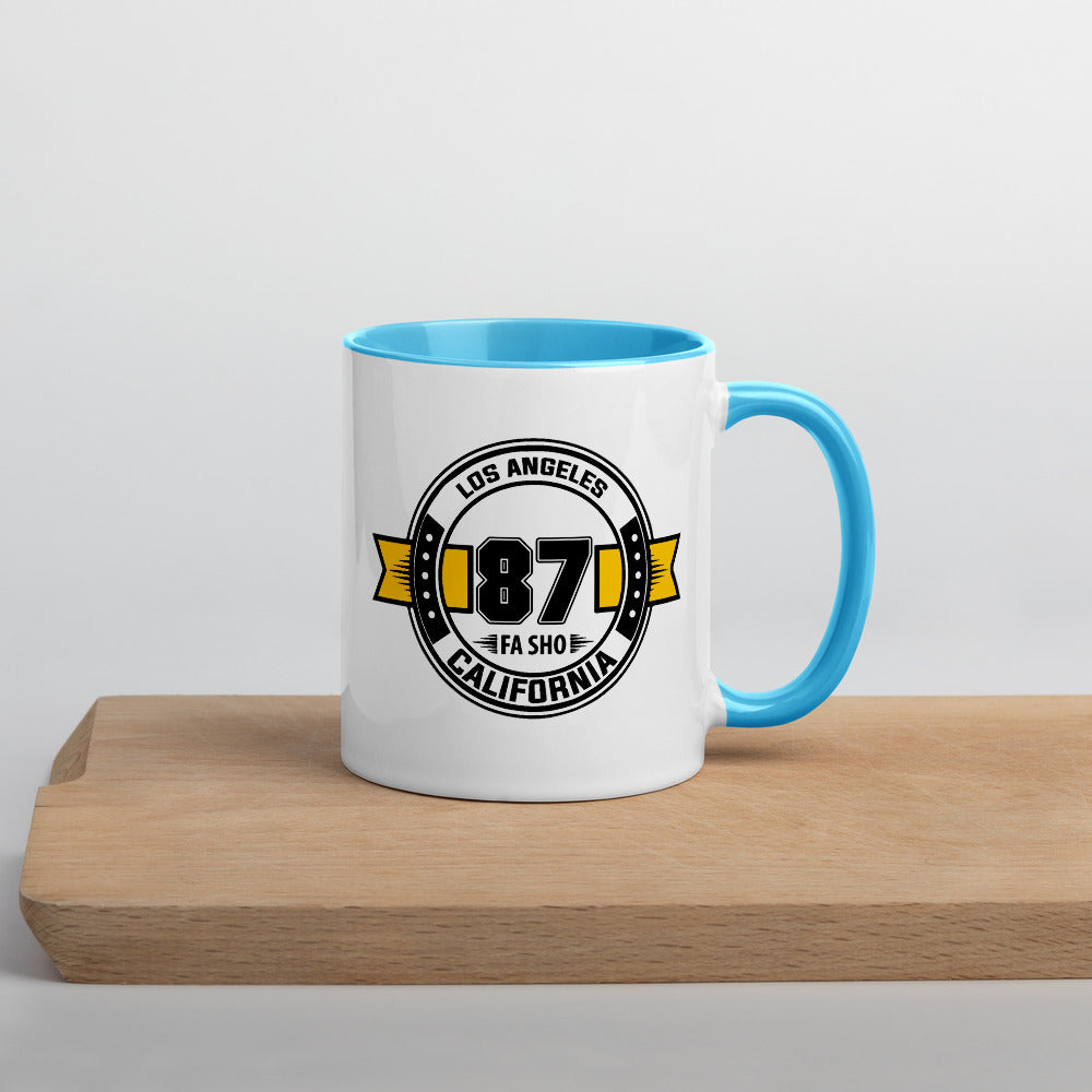 Los Angeles 87 Fa Sho Mug with Color Inside