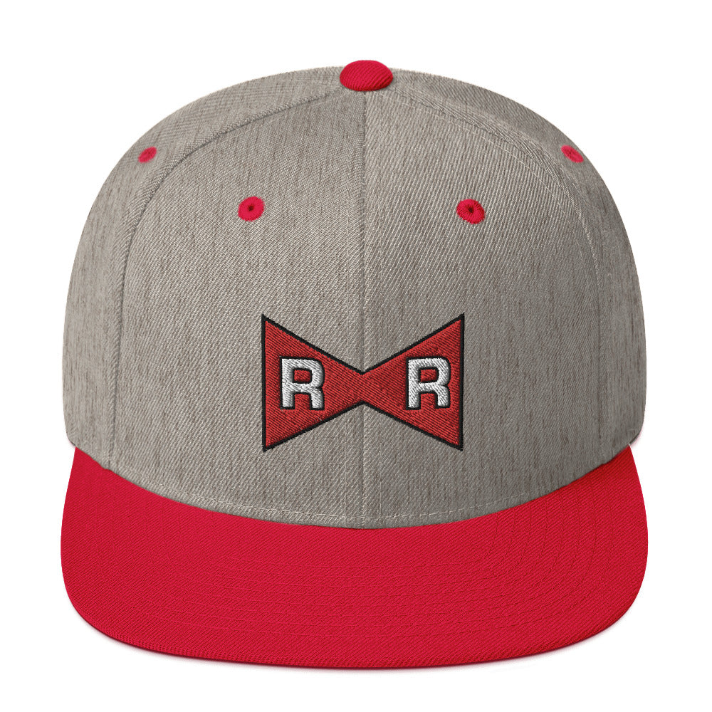 Dragon Ball Z Red Ribbon Army Logo Snapback Hat