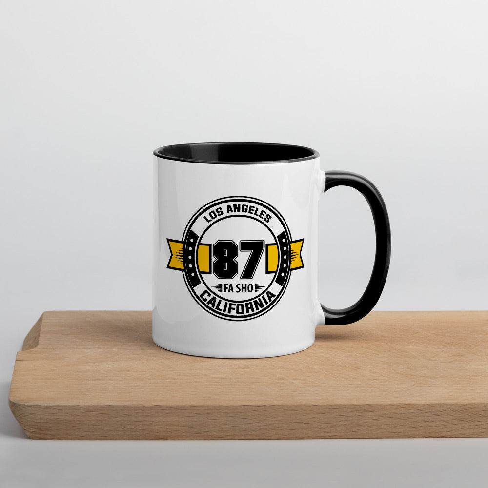 Los Angeles 87 Fa Sho Mug with Color Inside