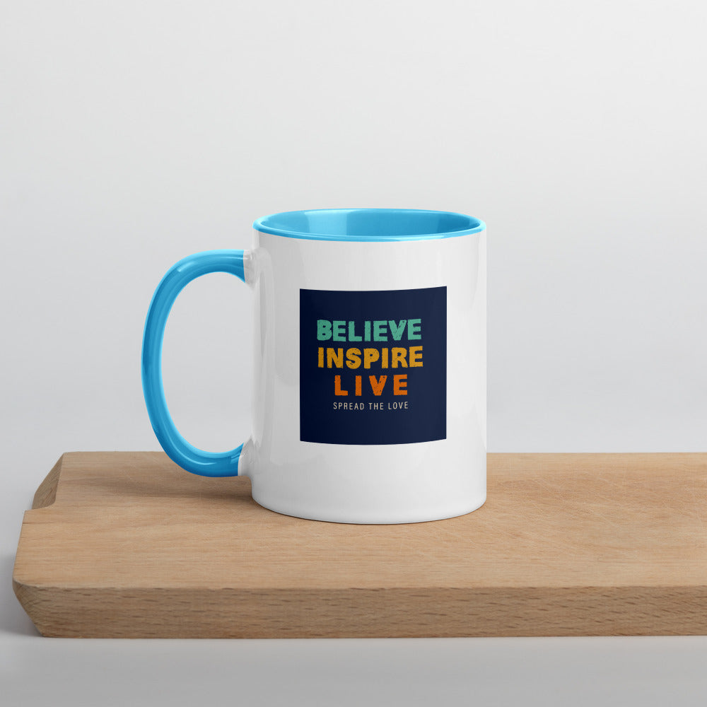 Believe Inspire Live Mug