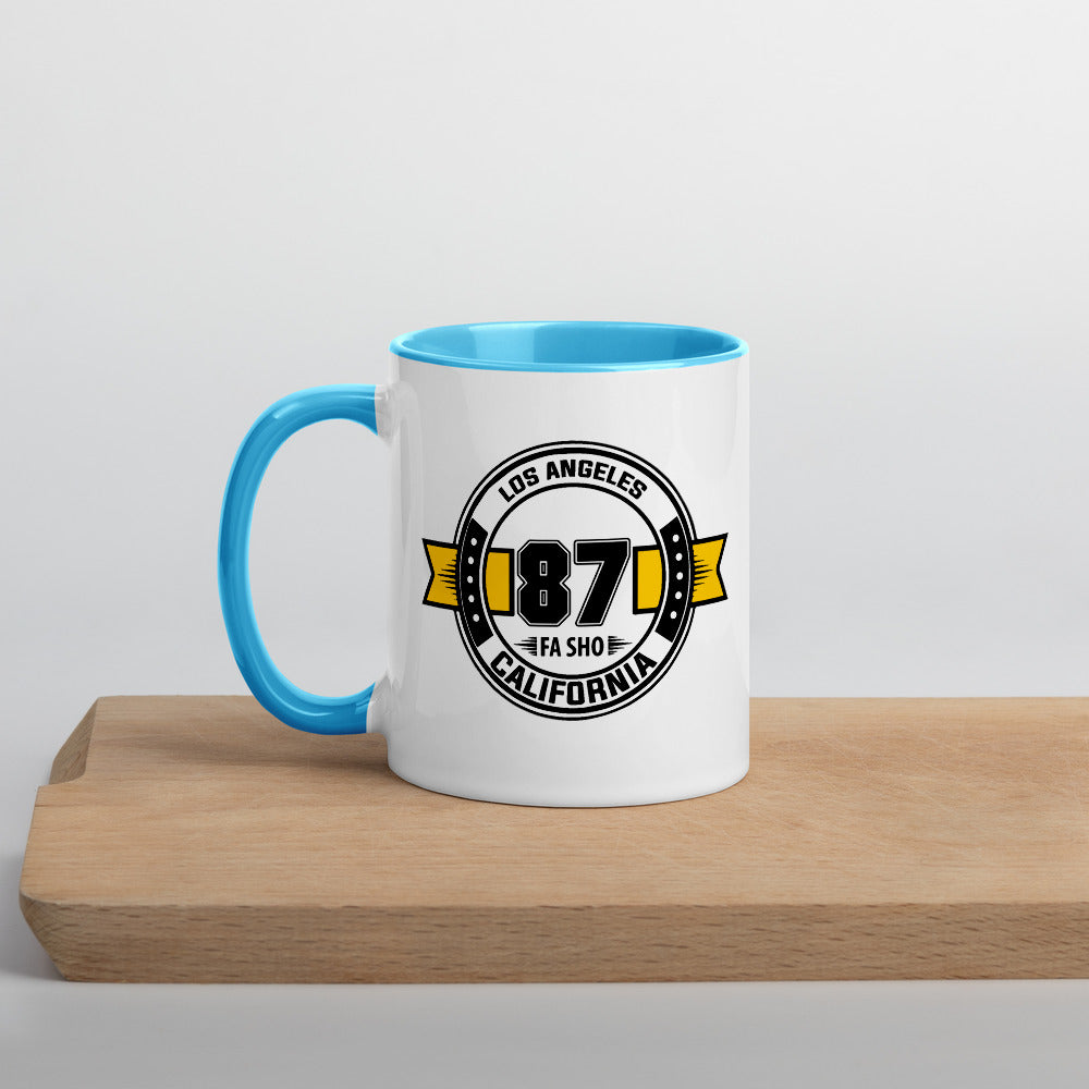 Los Angeles 87 Fa Sho Mug with Color Inside