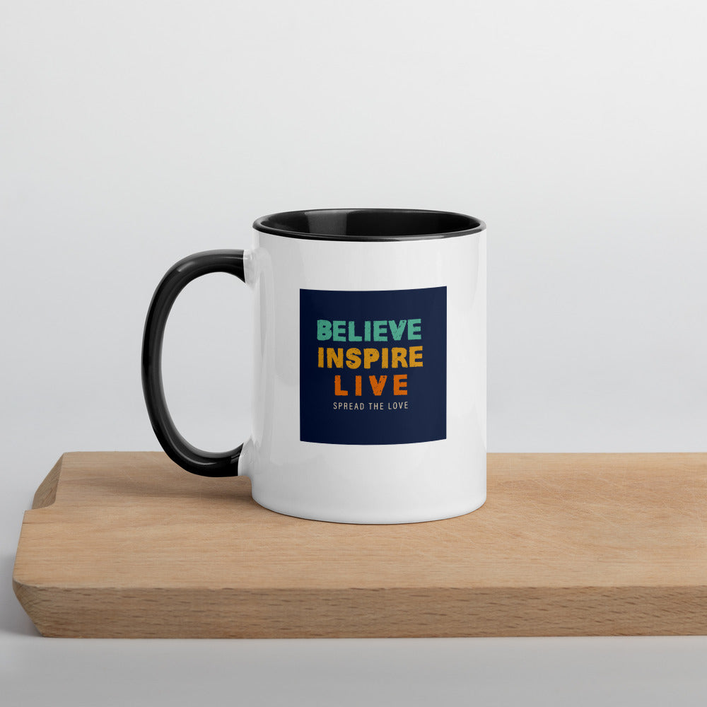 Believe Inspire Live Mug