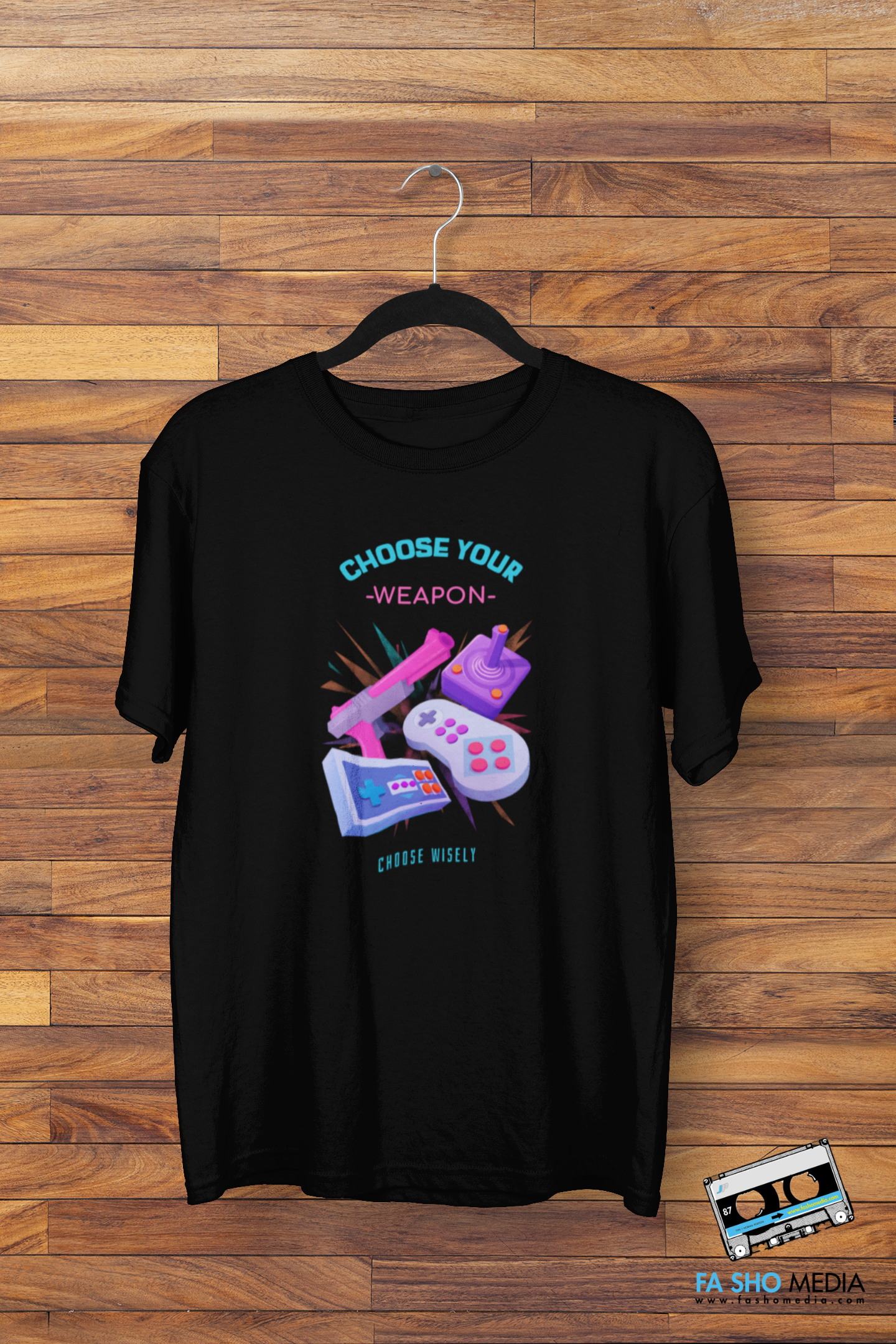 Gamer Choose Weapon Shirt