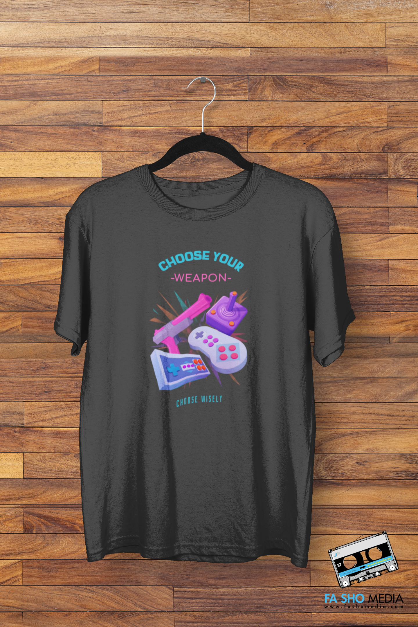Gamer Choose Weapon Shirt