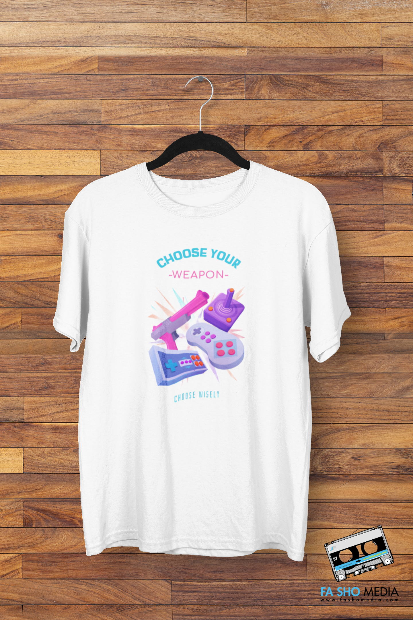 Gamer Choose Weapon Shirt