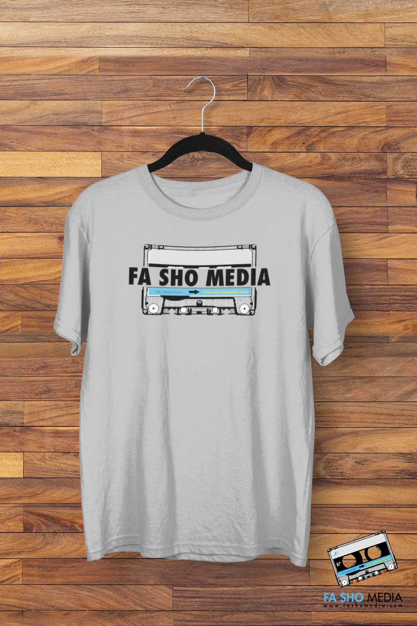Fa Sho Media Big Cassette Shirt