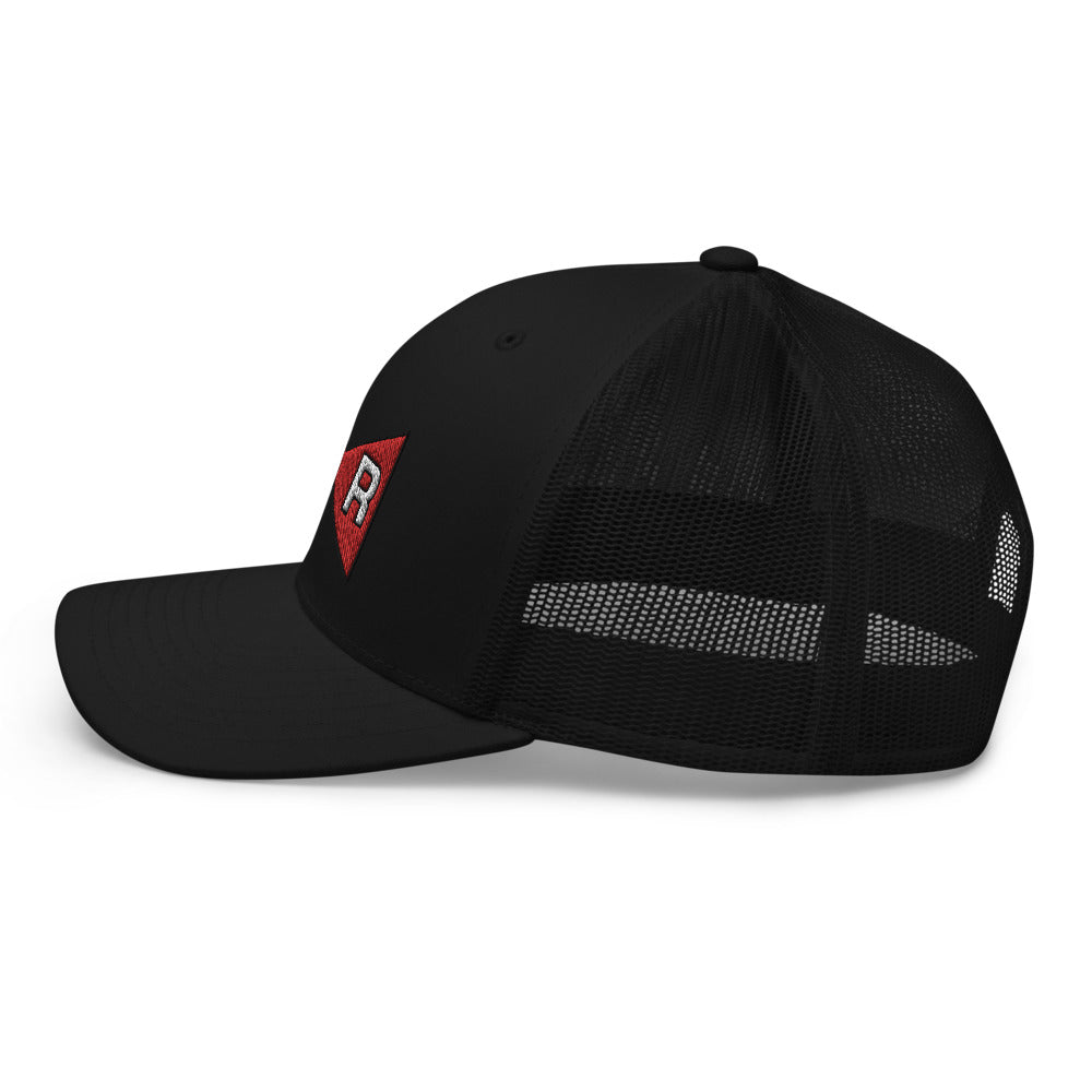 Dragon Ball Z Red Ribbon Army Logo Trucker Hat