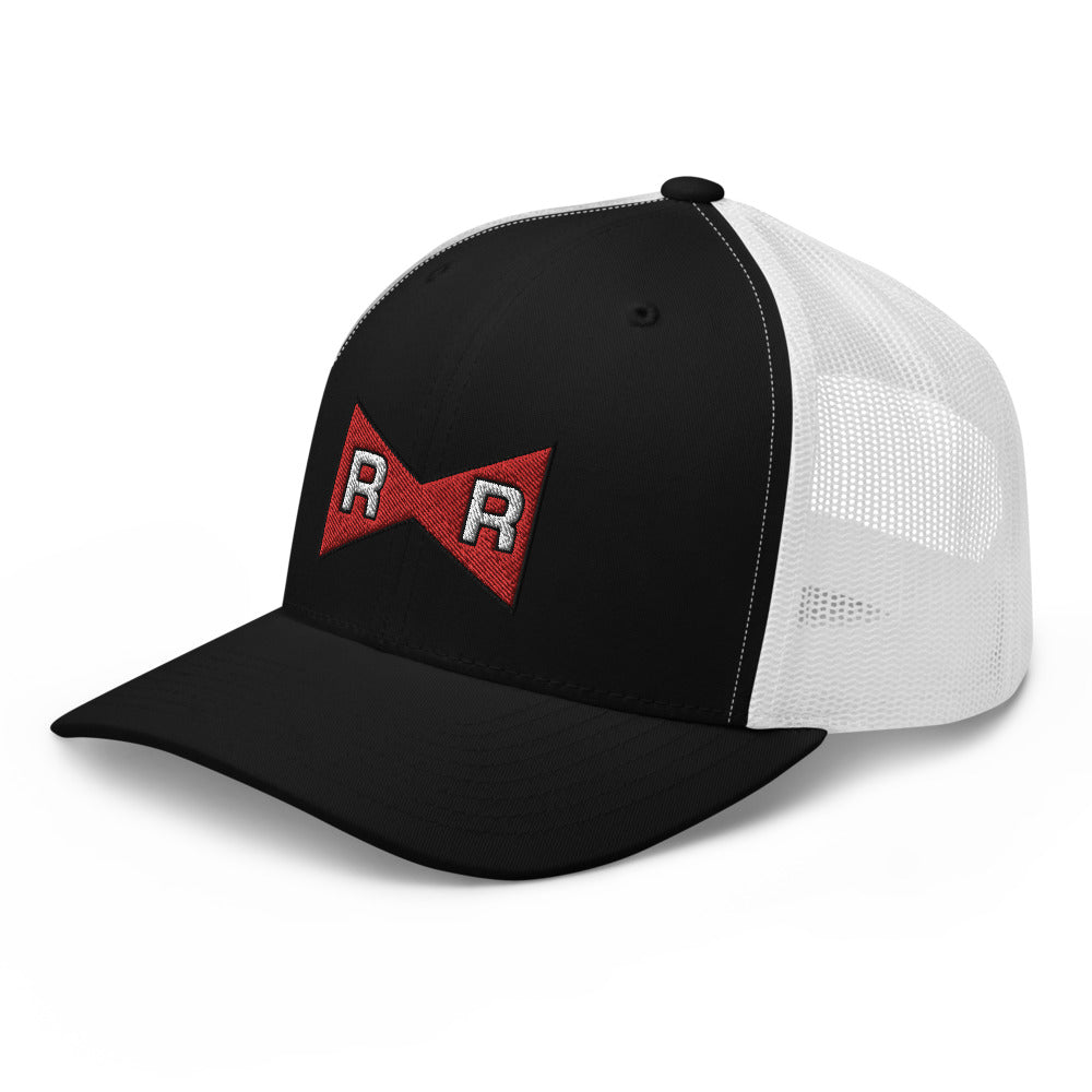 Dragon Ball Z Red Ribbon Army Logo Trucker Hat