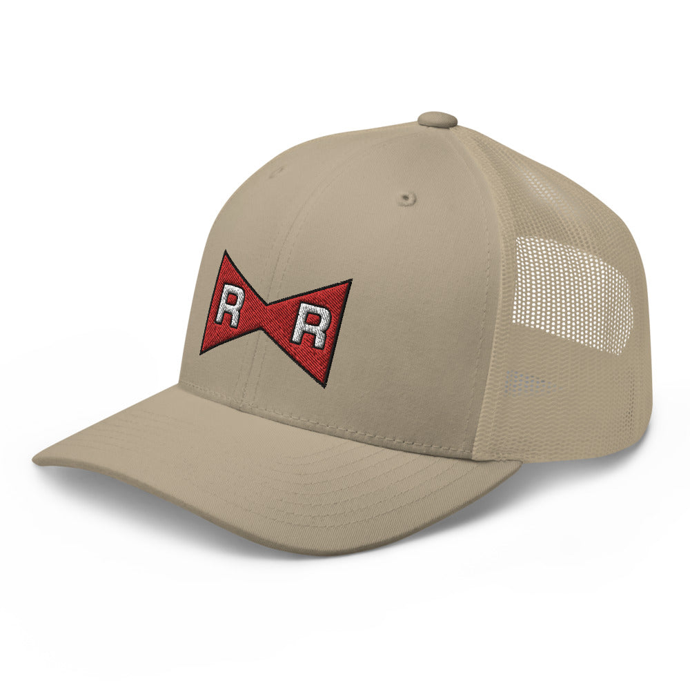 Dragon Ball Z Red Ribbon Army Logo Trucker Hat