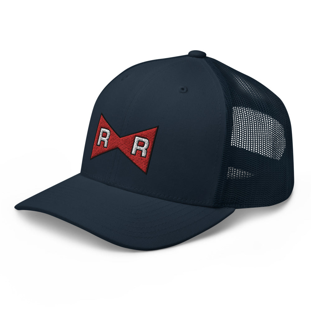 Dragon Ball Z Red Ribbon Army Logo Trucker Hat