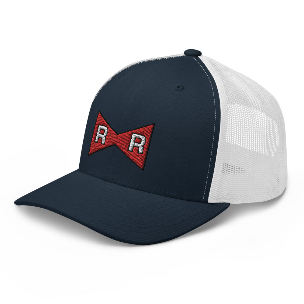 Dragon Ball Z Red Ribbon Army Logo Trucker Hat