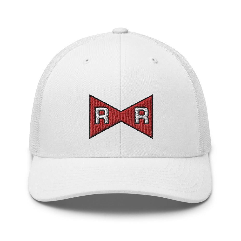 Dragon Ball Z Red Ribbon Army Logo Trucker Hat