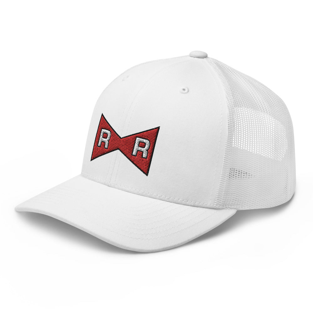 Dragon Ball Z Red Ribbon Army Logo Trucker Hat