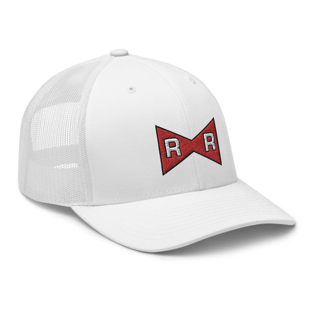 Dragon Ball Z Red Ribbon Army Logo Trucker Hat