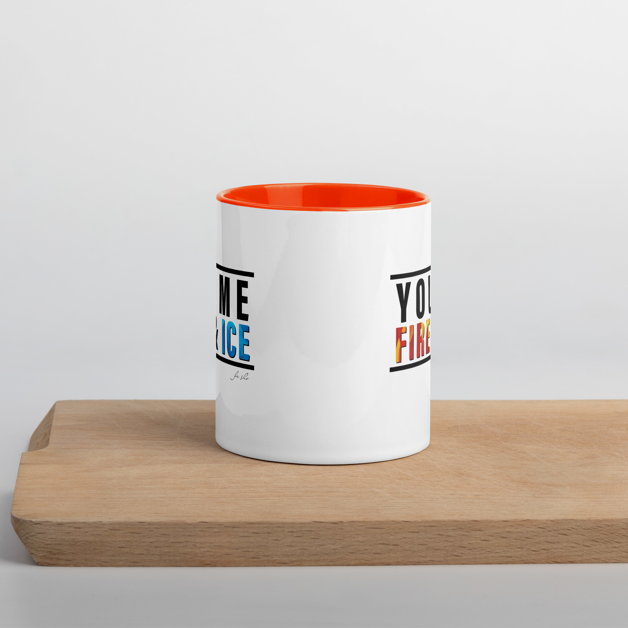 Fire and Ice Mug