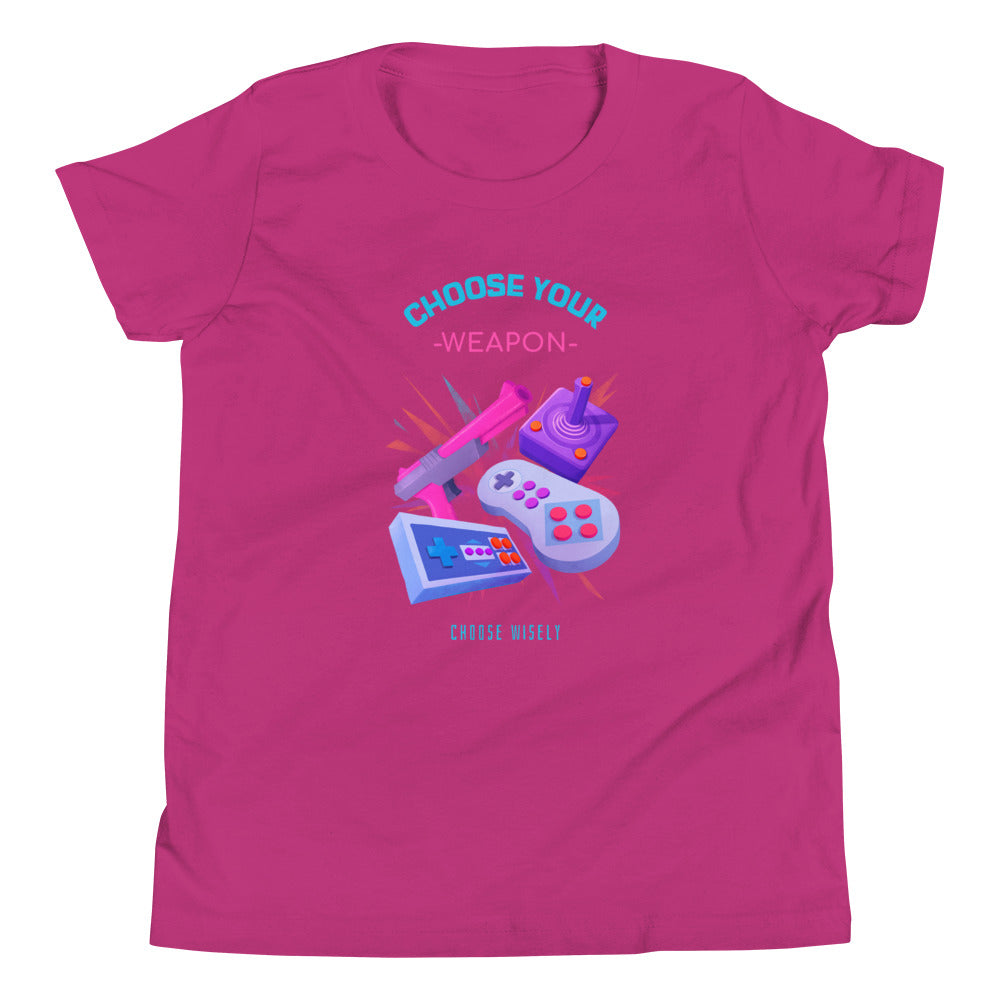 Gamer Choose Weapon Shirt (Kids)