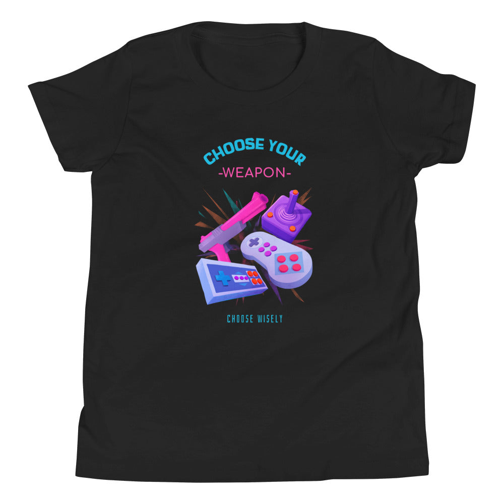 Gamer Choose Weapon Shirt (Kids)