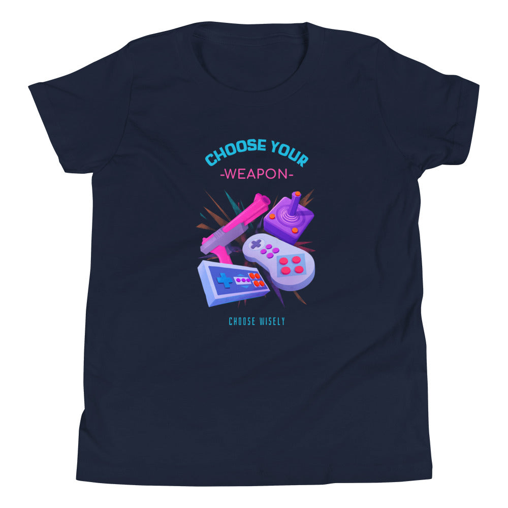 Gamer Choose Weapon Shirt (Kids)